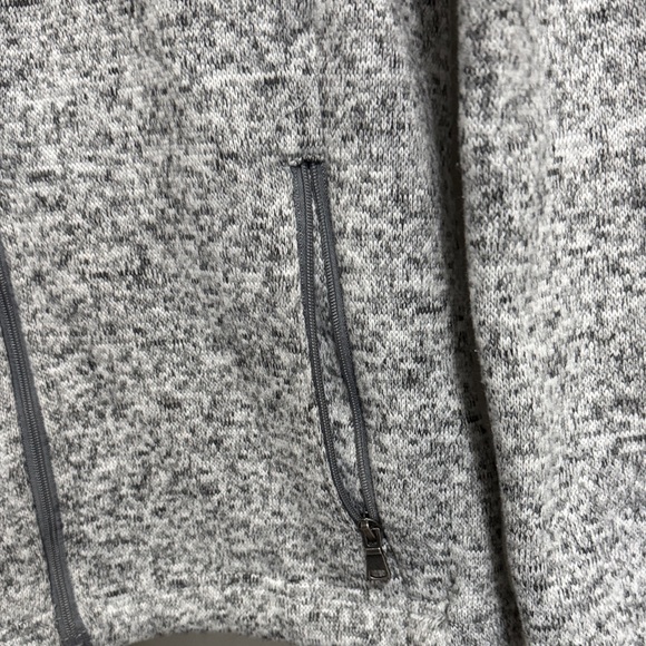 Gray UN Nevada Reno Wolfpack Full-Zip Sweatshirt - Picture 6 of 8